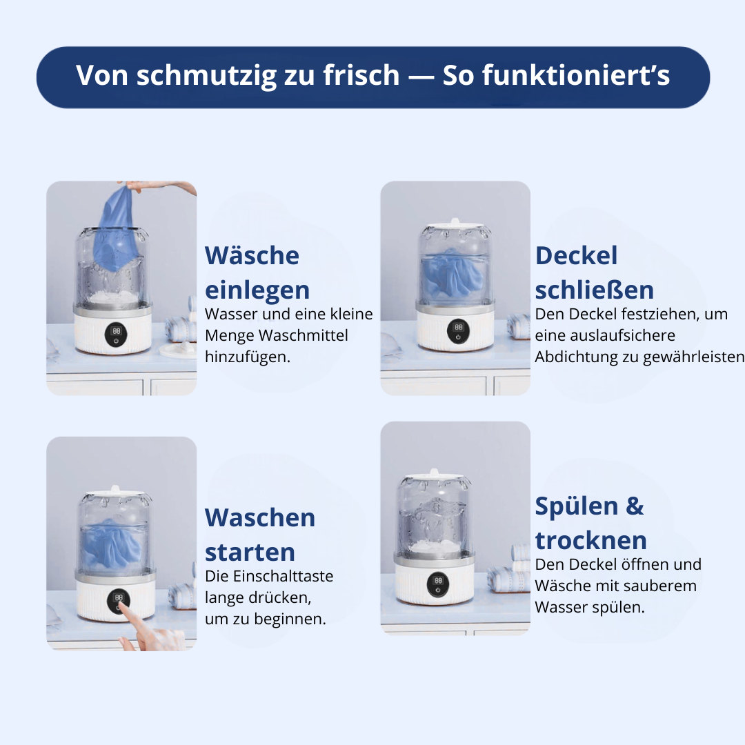 PocketWash – Wäsche einfach gemacht